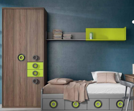 Dormitorio Juvenil Monopatín